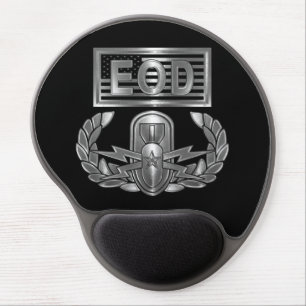 EOD Senior Badge Gel Mouse Pad