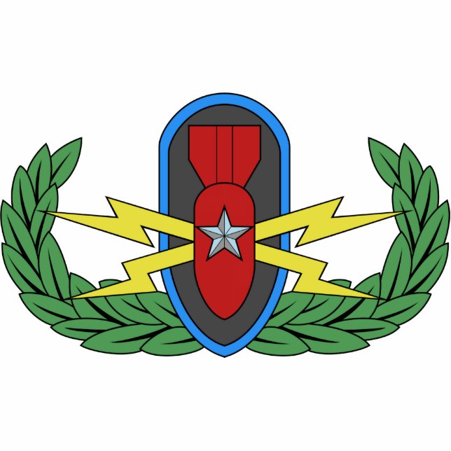 EOD Senior Badge Photo Sculpture (Front)