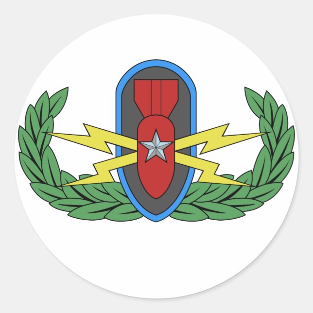 EOD Senior Badge Stickers (Front)