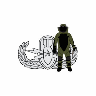 EOD Senior Bomb Suit Statuette