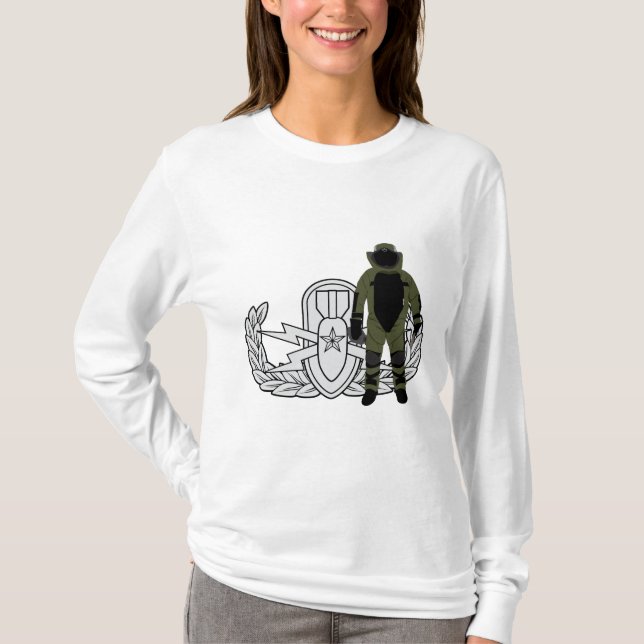 EOD Senior Bomb Suit T-Shirt (Front)