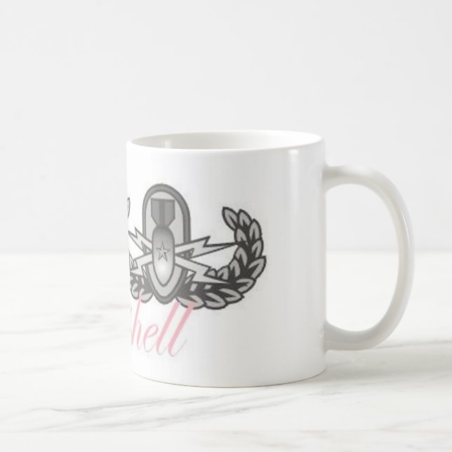 eod senior bombshell coffee mug (Right)