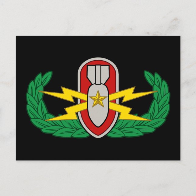 EOD Senior in color Postcard (Front)