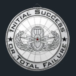 EOD Senior ISoTF Dart Board<br><div class="desc">EOD Senior badge with Initial Success or Total Failure.   Background color can be changed (depending on product type) and image can be resized/moved by using customize button.</div>