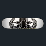EOD stencil Skateboard Deck<br><div class="desc">EOD badge in black stencil Background color can be customized on non-clothing items and image size/location changed plus text added by using customize button</div>
