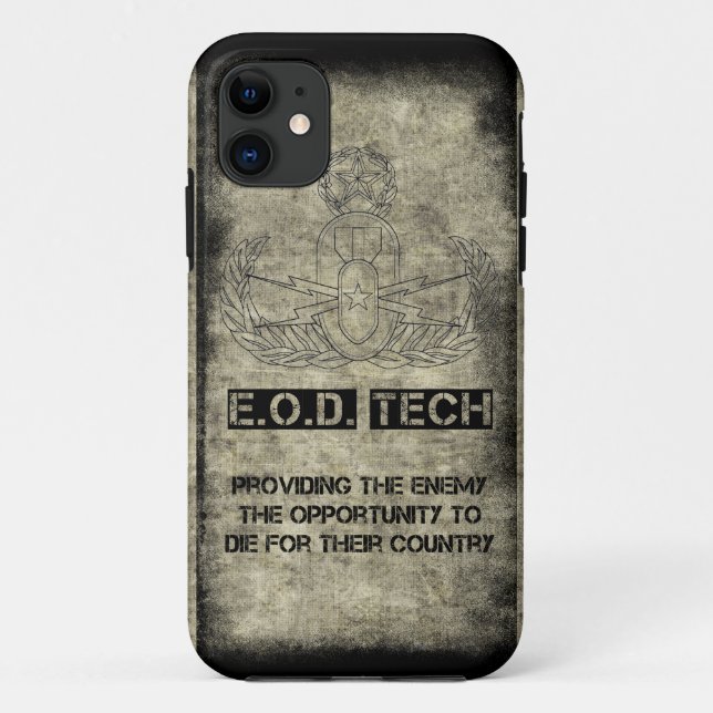 EOD TECH Providing the enemy... Case-Mate iPhone Case (Back)