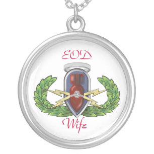 EOD Wife Silver Plated Necklace