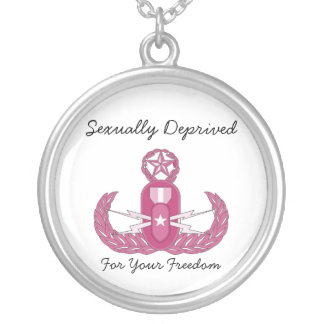 EOD Wife Silver Plated Necklace