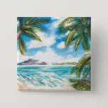 &quot;eon Isle: Morning Shore&quot; Button/ Pin at Zazzle