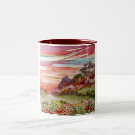 "eon Isle: Sunset Mountain" Mug 11 Oz.