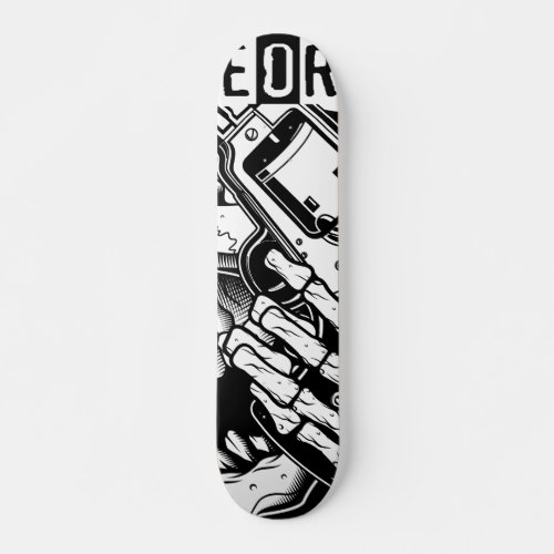 EoR Gun and Bones part 2 Skateboard