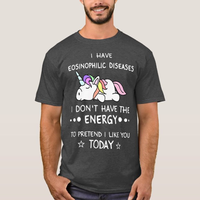 Eosinophilic EOE Eosinophilic Disorder Awareness T-Shirt (Front)