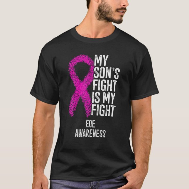 Eosinophilic Esophagitis My Son's Fight Is My Figh T-Shirt (Front)