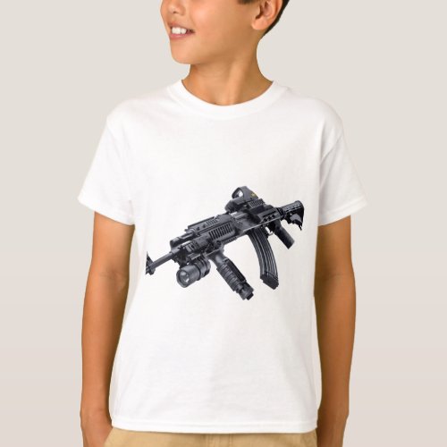 EOTech Sighted Tactical AK_47 Assault Rifle T_Shirt