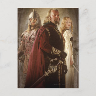 Eowyn and Theoden Postcard