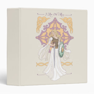 Éowyn "I Am No Man" Battle-Ready Graphic 3 Ring Binder