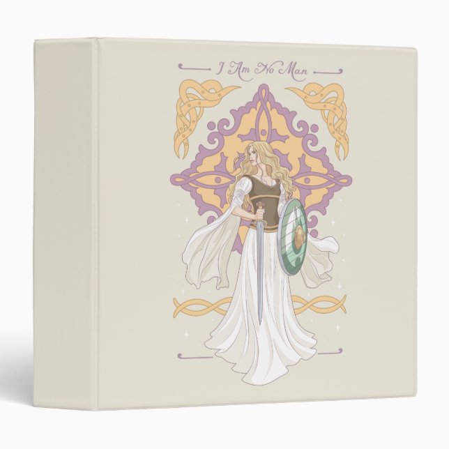 Éowyn "I Am No Man" Battle-Ready Graphic 3 Ring Binder (Front/Spine)