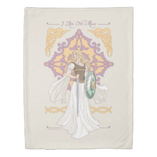 Éowyn "I Am No Man" Battle-Ready Graphic Duvet Cover