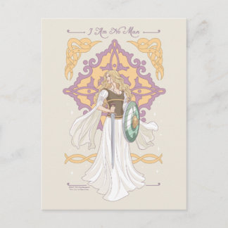 Éowyn "I Am No Man" Battle-Ready Graphic Postcard