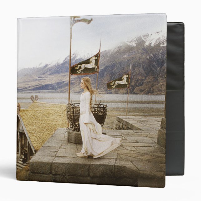 Eowyn on Castle Steps Binder (Front/Inside)