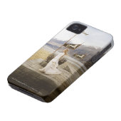 Eowyn on Castle Steps Case-Mate iPhone Case (Bottom)