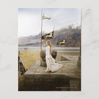 Eowyn on Castle Steps Postcard