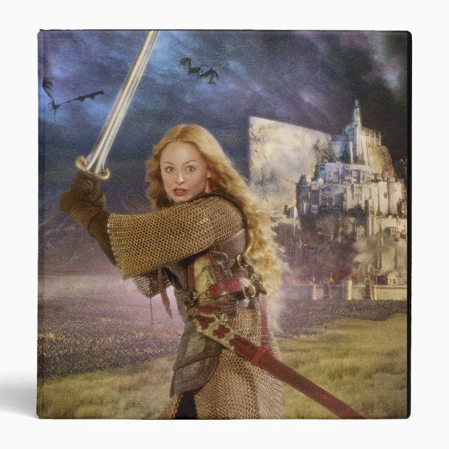 Eowyn Raises Sword Binder (Front)