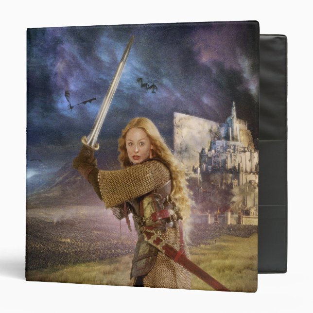 Eowyn Raises Sword Binder (Front/Inside)