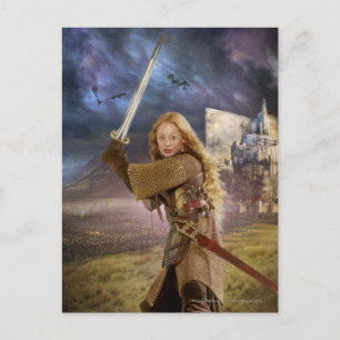 Eowyn Raises Sword Postcard