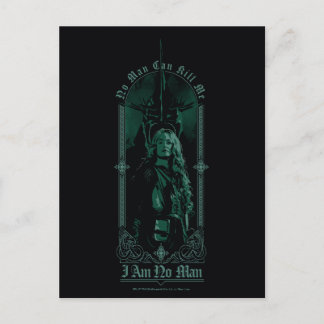 Éowyn Vs SAURON™ "I Am No Man" Rohan Graphic Postcard