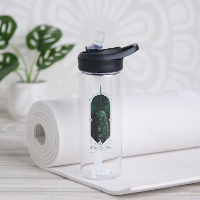 Éowyn Vs SAURON™ "I Am No Man" Rohan Graphic Water Bottle (Yoga)