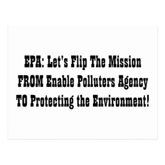 EPA: Flip the Mission! Postcard
