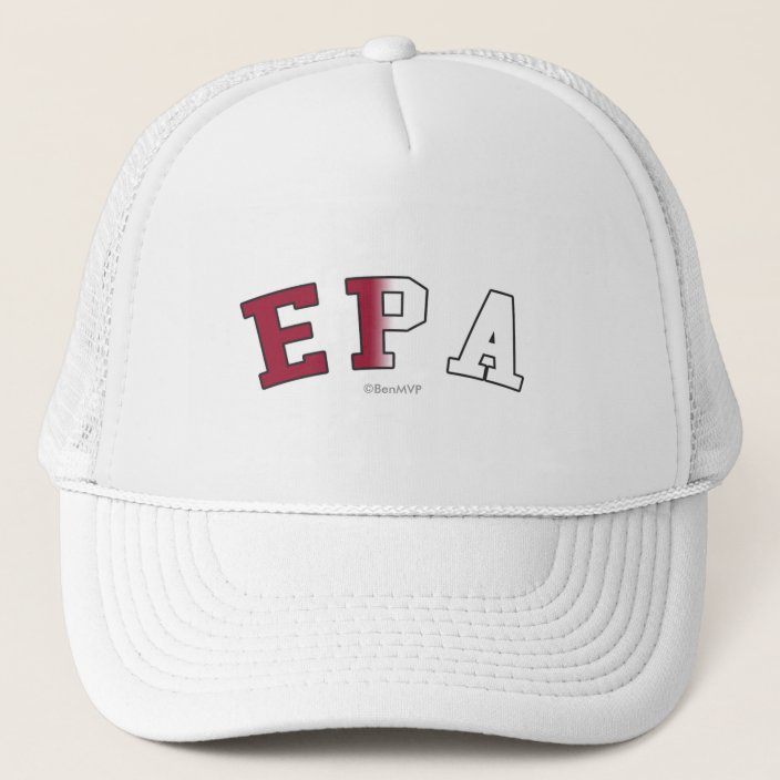 EPA in California State Flag Colors Hat