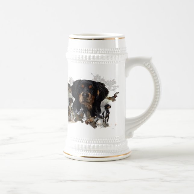 Epagneul Breton, Brittany Spaniel     Beer Stein (Right)