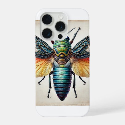 Epagoge insect 200624IREF214 _ Watercolor iPhone 15 Pro Case