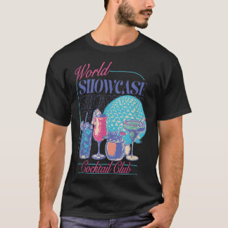 Epcot Drinking World Showcase Tail Club Drinking T T-Shirt