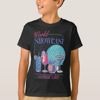 Epcot Drinking World Showcase Tail Club Drinking T T-Shirt