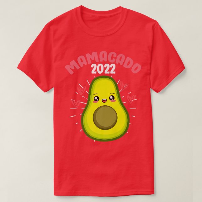 Epectant Mother 2022 Mamacado Baby Mom Pregnancy  T-Shirt (Design Front)