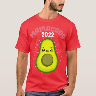 Epectant Mother 2022 Mamacado Baby Mom Pregnancy T-Shirt