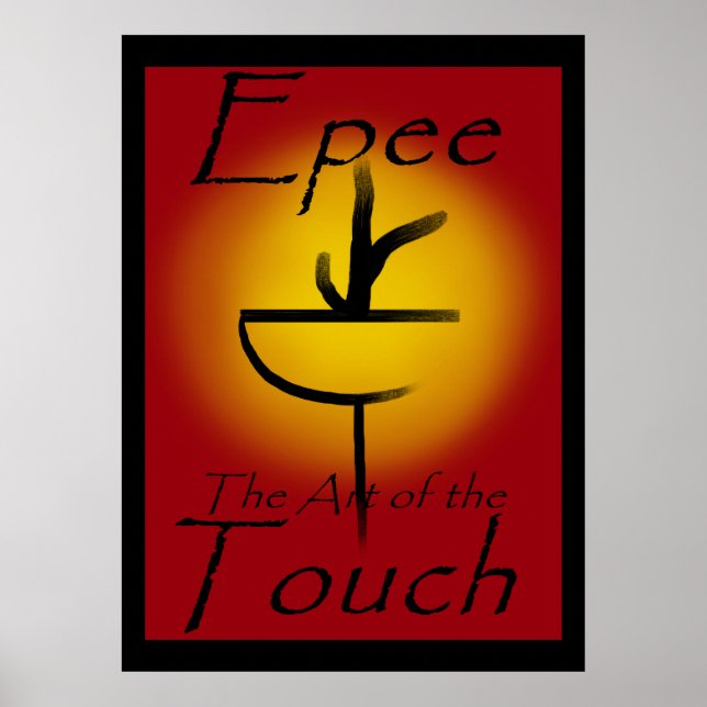 Epee Art of the Touch Print (Front)