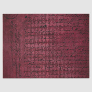 Ephemera Burgundy Paper Series Design 7