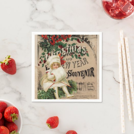 Ephemera Christmas New Year Souvenir Poster