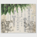 Ephemera Christmas Wrapping Paper