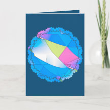 Ephemera Circle Motif Abstract Art