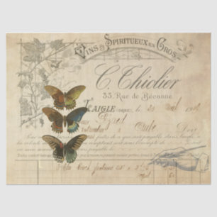 Ephemera Decoupage Tissue Paper