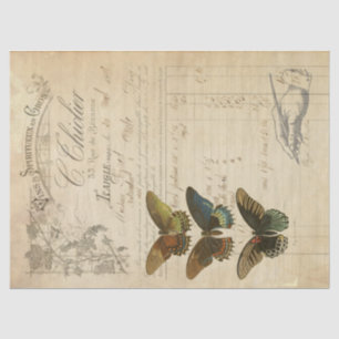 Ephemera Decoupage Tissue Paper