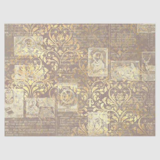 Ephemera Gold Paper Series Design 11 (Front)