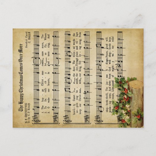 Ephemera Holly Berry The Christmas Carol Script