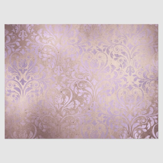 Ephemera Lavendar Paper Series Design 18 (Front)