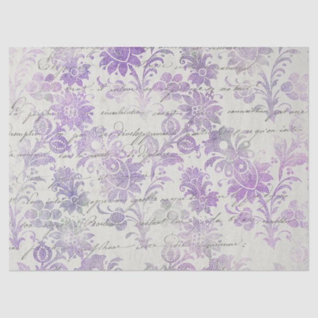 Ephemera Lavendar Paper Series Design 2 (Front)
